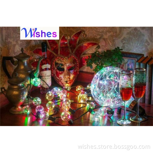 RGB copper wire string lights